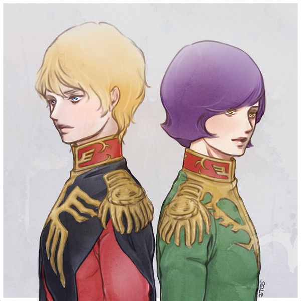 シャアとガルマ