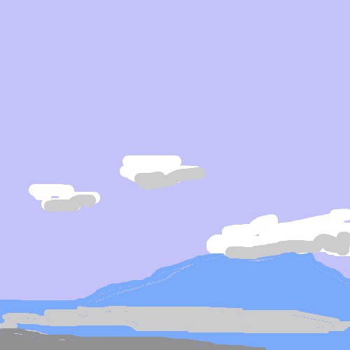【簡易イラスト】赤城山