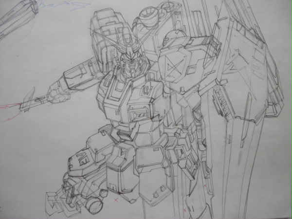 アニメ模写