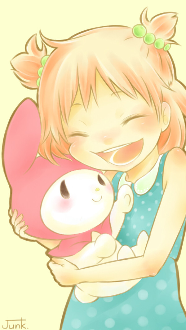 マイメロと女の子