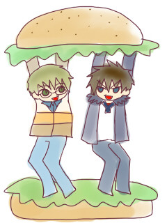 茅津バーガー