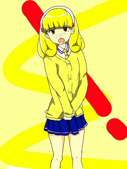 おしっこを我慢するやよいちゃん