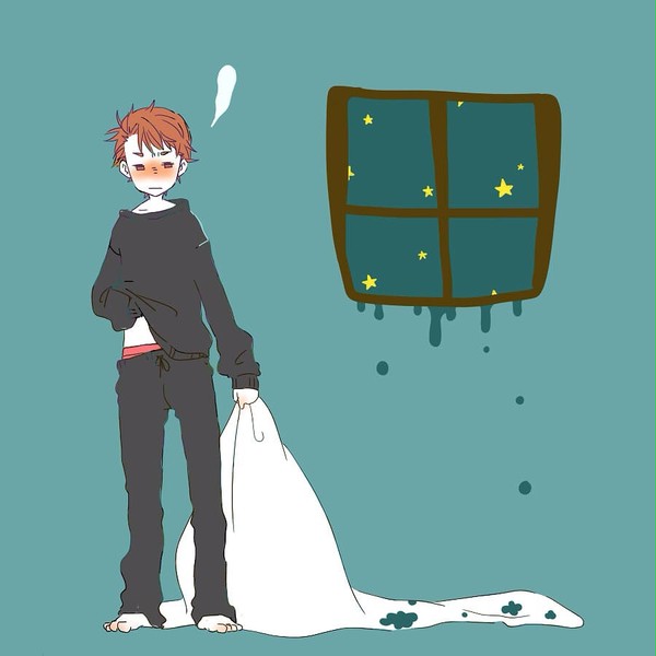 熱が出たんだ