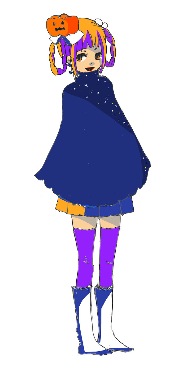 ハロウィン女子