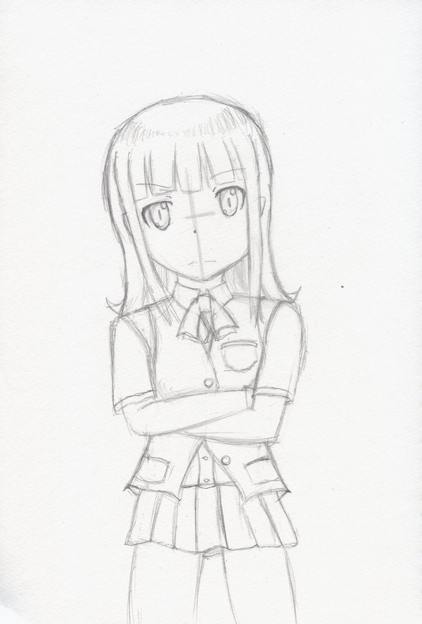 落書き初風さん