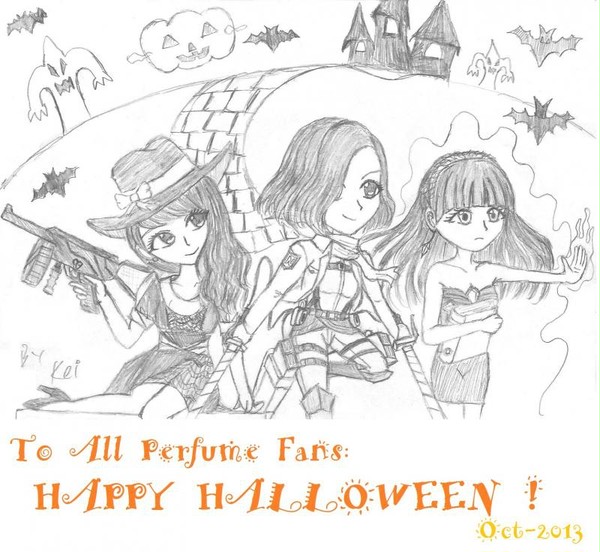 パフューム X ハロウィーン 2013