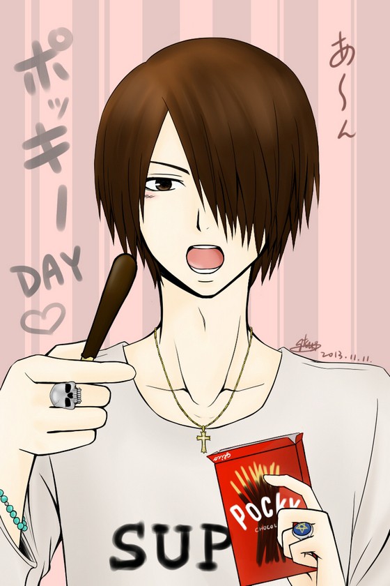 ポッキーの日ΘωΘ！