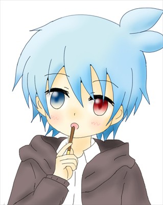 35 ポッキーを食べるシグ