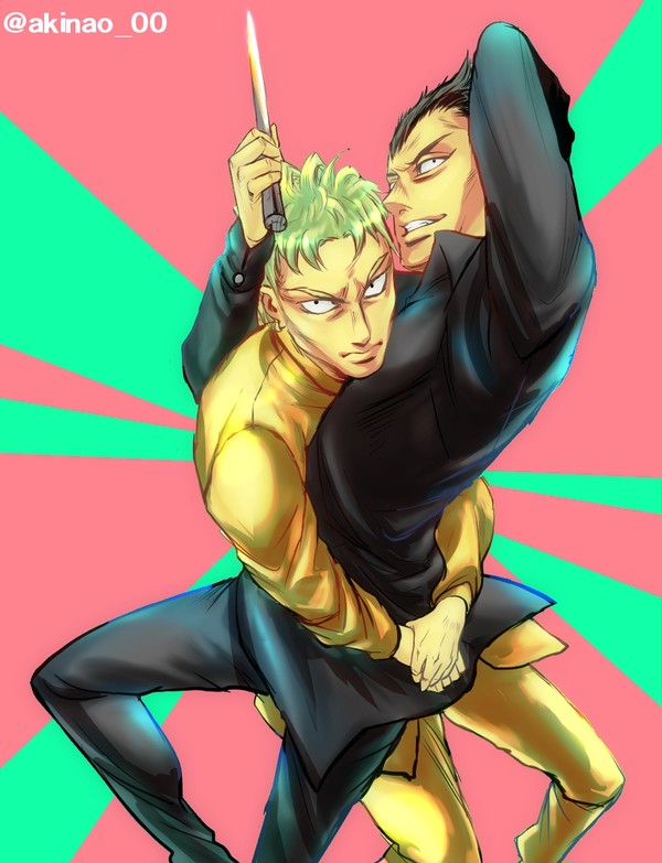 キレてる二人