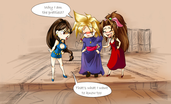 FF7 - Cloud the prettiest