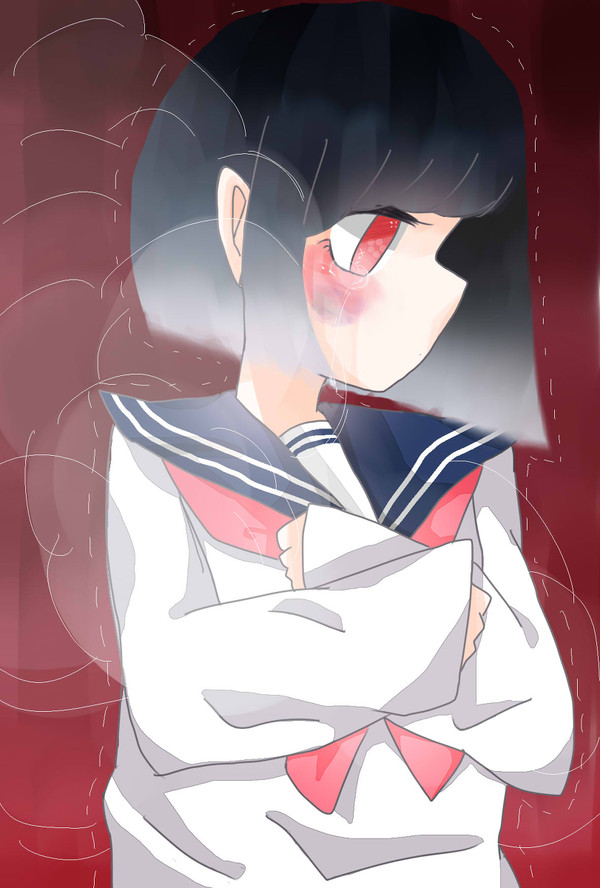 黒髪セーラー×××