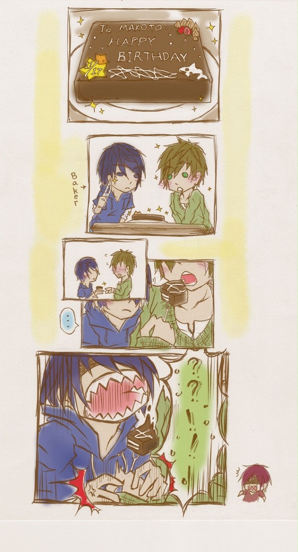 【まこはる】まこちゃんお誕生日おめでとう(艸 )