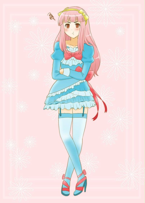 挿絵頂き物サトミちゃん