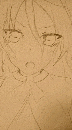 3分落書きアリサ