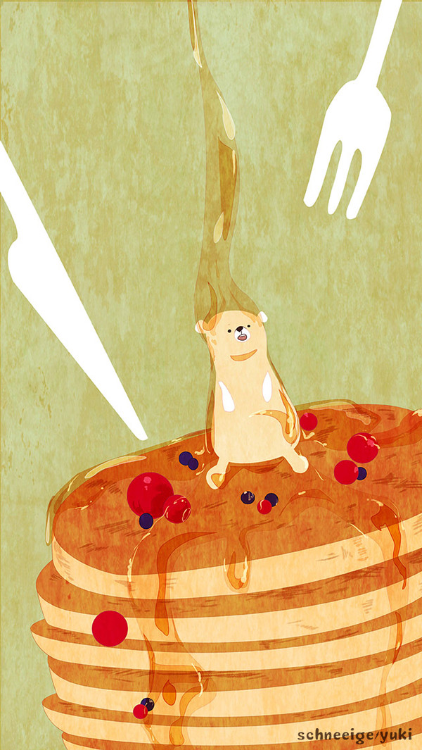 パンケーキくま