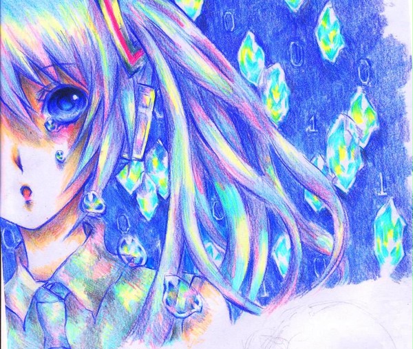 初音ミクと涙