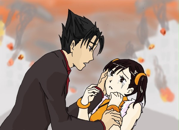 君が泣くと