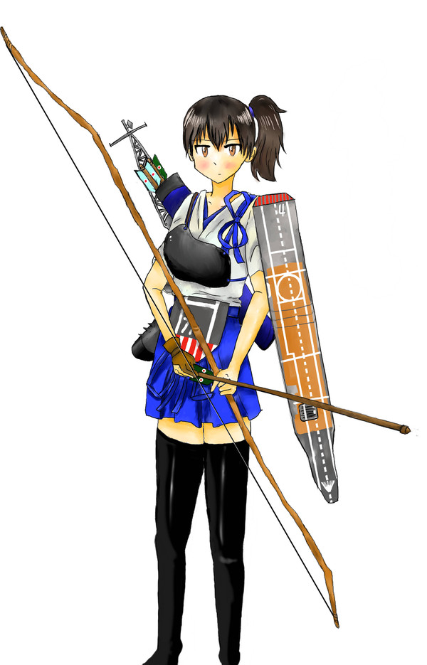 艦これ　加賀さん　初描き