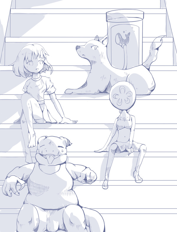 夏に描いたヤツ
