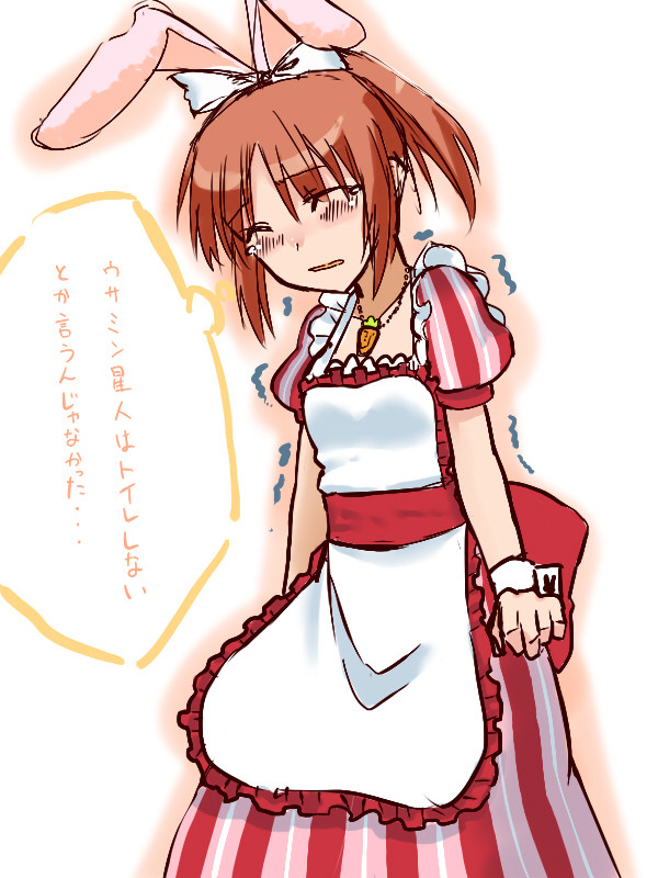 ウサミン星人はトイレしません!