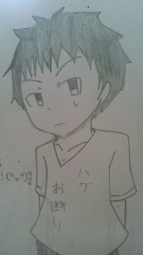 初描き