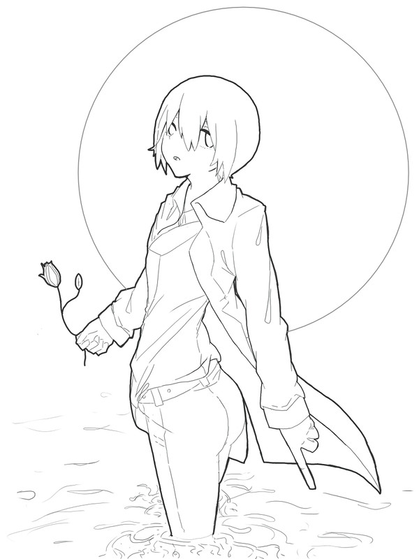 AzPainter2でキノ。