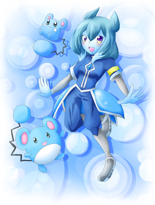 ポワイちゃんは水タイプ
