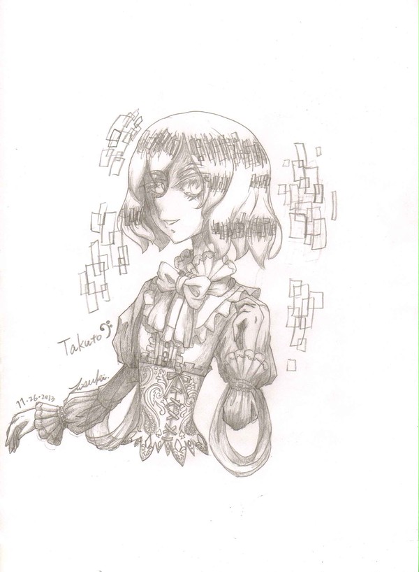 神樣の落書き