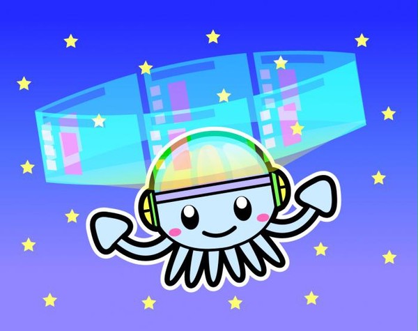 超科学技術の結晶クラゲ型のアンドロイド「ポポ」