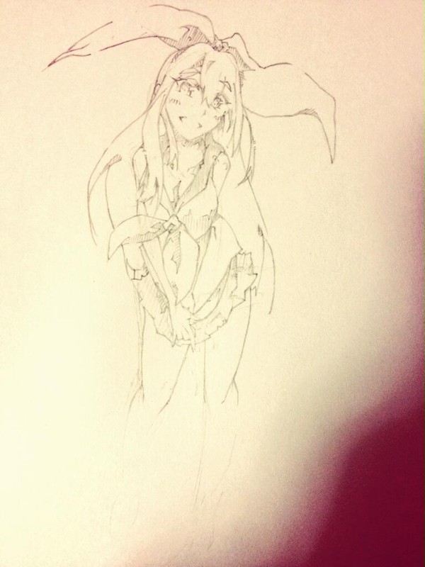 シャーペン描き描きぜかまし