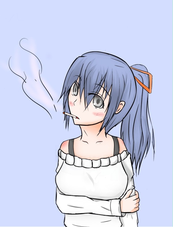 タバコ少女