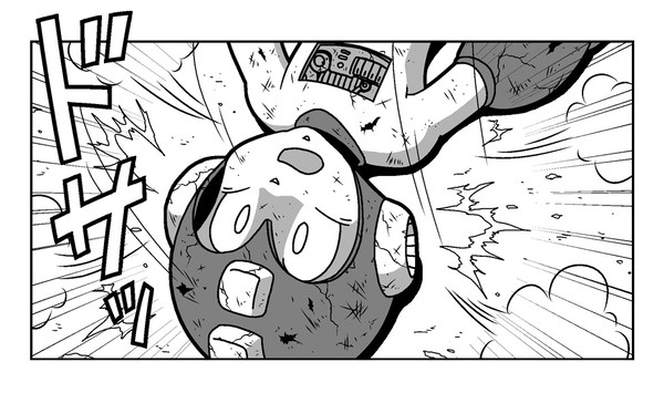 The beginning of ROCKMAN Xover