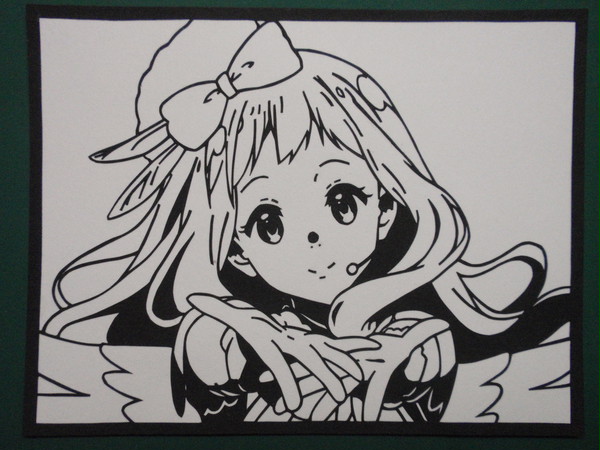 切り絵 境界の彼方