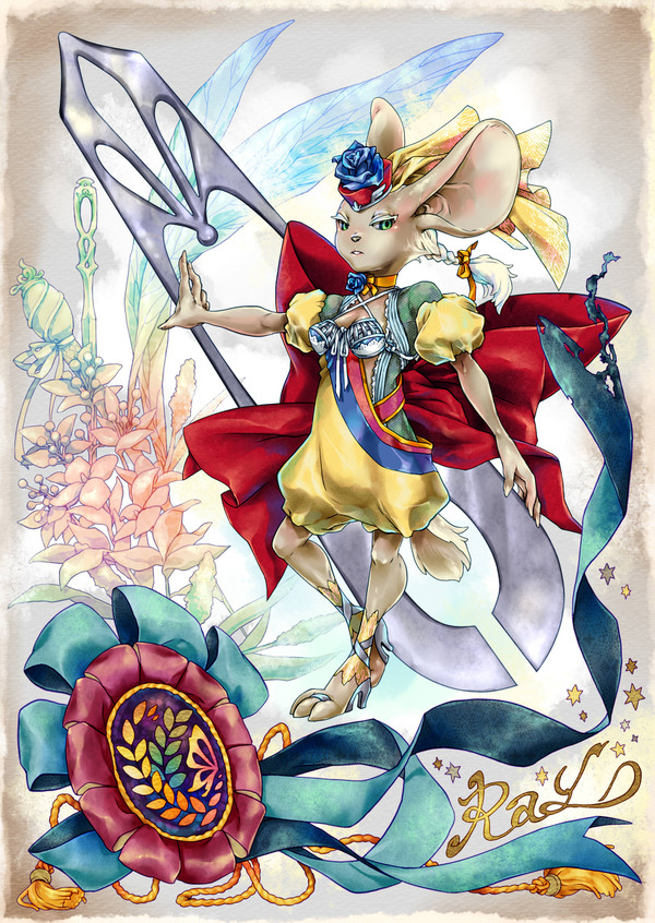 【薔薇騎士】 レイ 【青騎士】