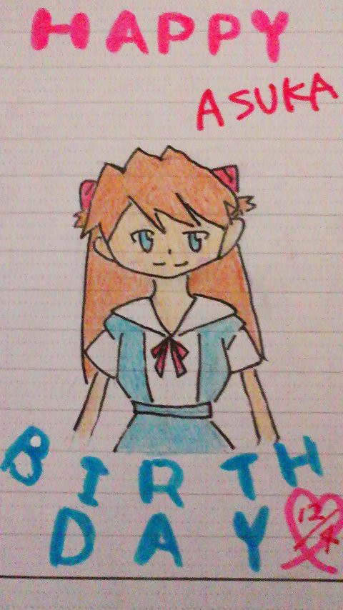 HAPPY BIRTHDAY ASUKA!