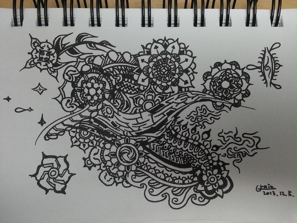 Abstract Flower