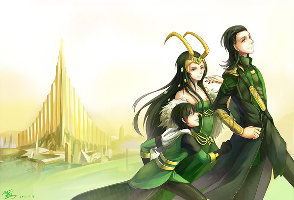 Loki，Lady loki，Kid loki
