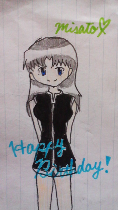 HAPPY BIRTHDAY!ミサトさん♪