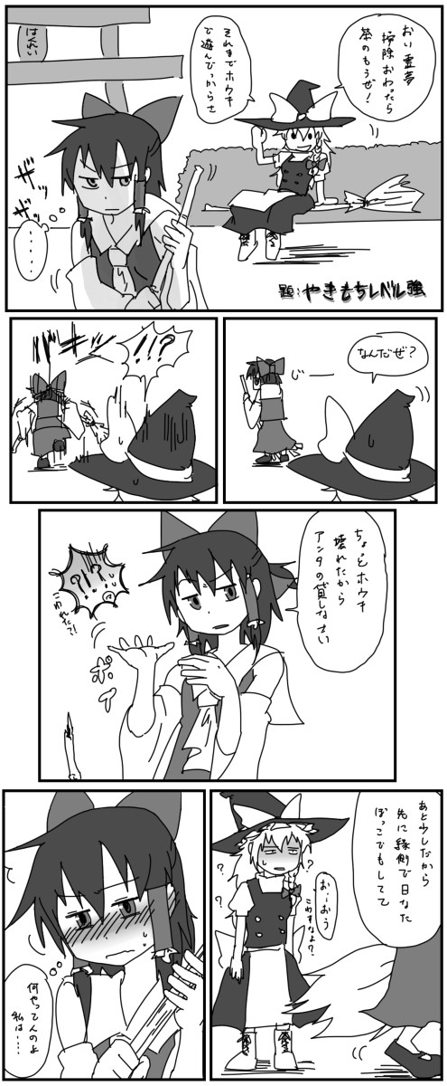 ホウキにさえも