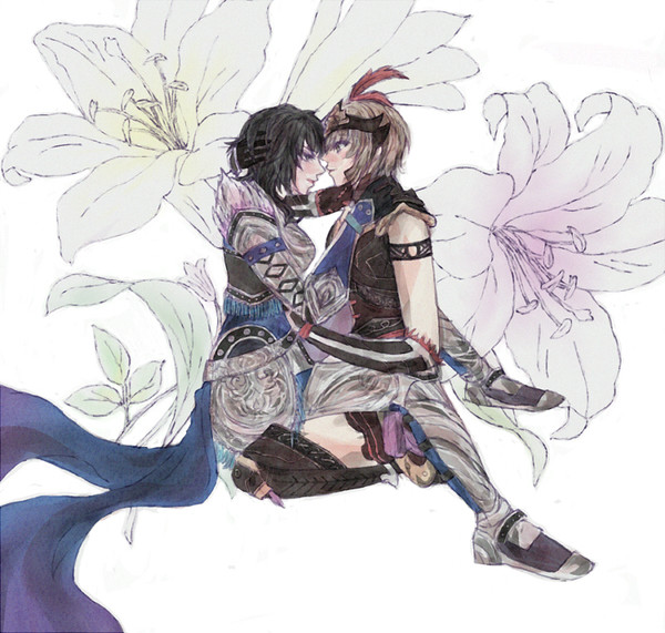 匂い立つ百合の園