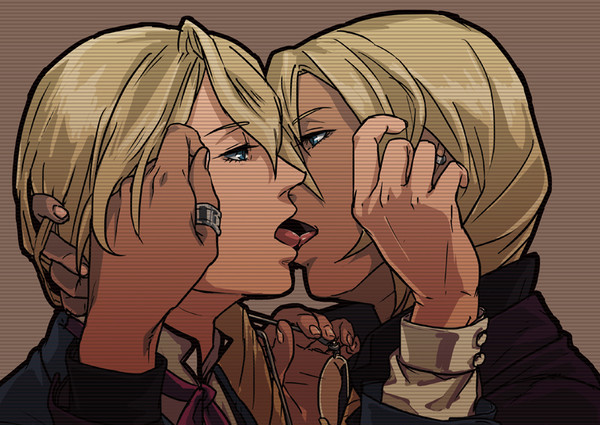 ほの暗いキス（腐）