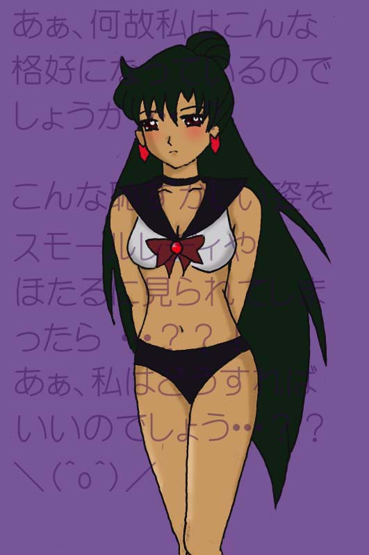 セラムン下着をせっちゃんにつけてもらったよ(笑)
