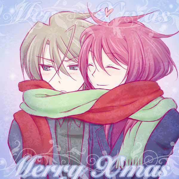 クリスマス絵とレン誕漫画