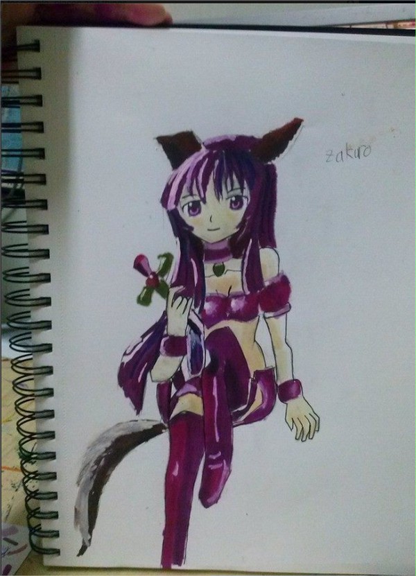 zakuro 仿畫