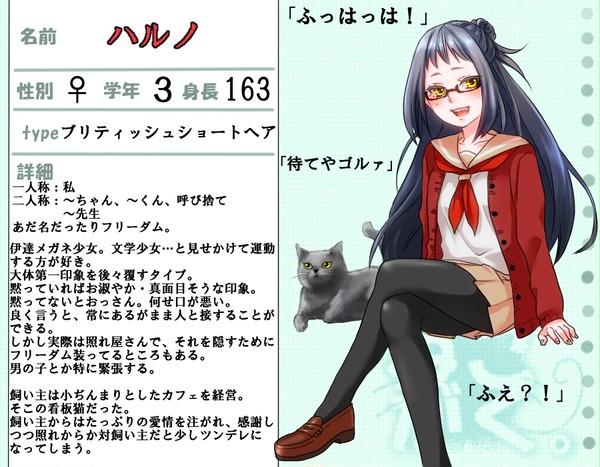 【ねこがく。】ハルノ