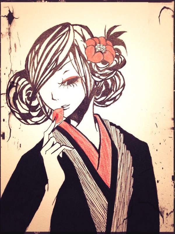 *椿*
