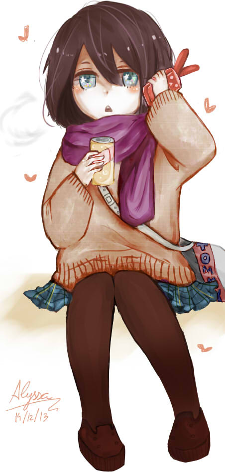 ミカサが女子高生だったら