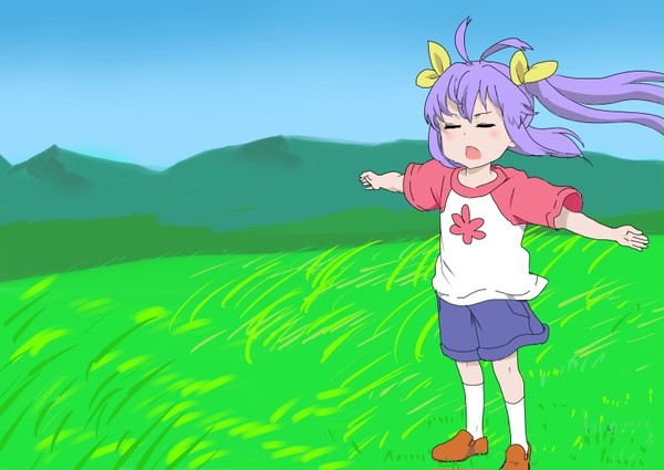 ウチは風・・・風になるのん・・・！！
