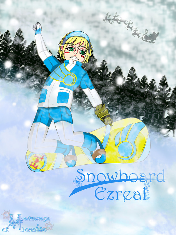 Snowboard Ezreal