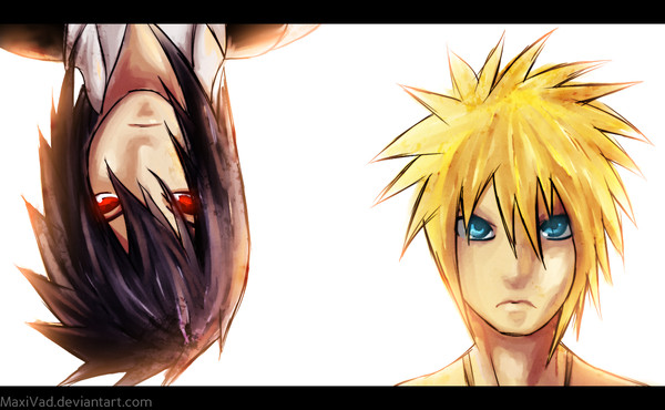 Naruto and Sasuke